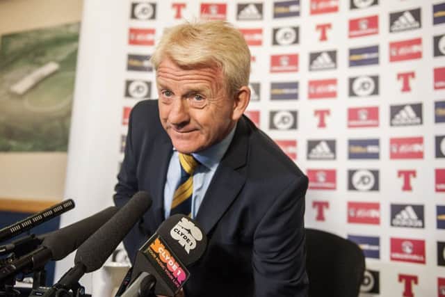 Scotland boss Gordon Strachan. Picture: John Devlin