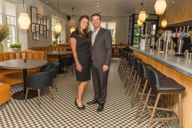 Hans and Lydia Rissmann at The Strathaven Hotel. Picture: Contributed