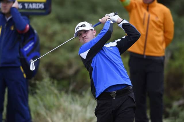 Connor Syme played at the Open at Royal Birkdale in what has been a memorable year. Picture: Ian Rutherford