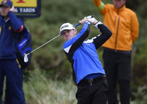 Connor Syme played at the Open at Royal Birkdale in what has been a memorable year. Picture: Ian Rutherford