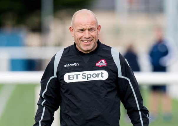 Richard Cockerill has called for patience as Edinburgh work hard to tempt fans into Myreside. Picture: SNS