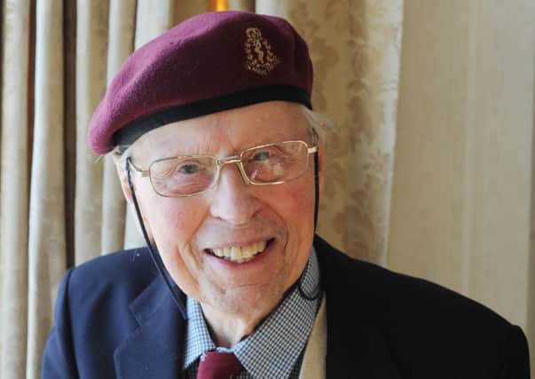 D-Day veteran Capt. David Tibbs (Picture: Jon Lewis/Newsquest)