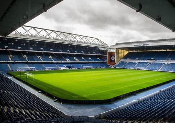 The Ibrox club were not happy with the heading of a letter sent by Neil Doncaster to the SFA. Picture: John Devlin