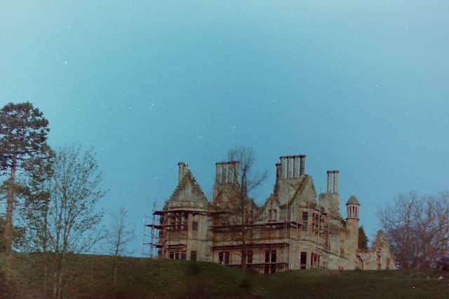 Milton Lockhart during its deconstruction. PIC: Kevin Z Callaghan.