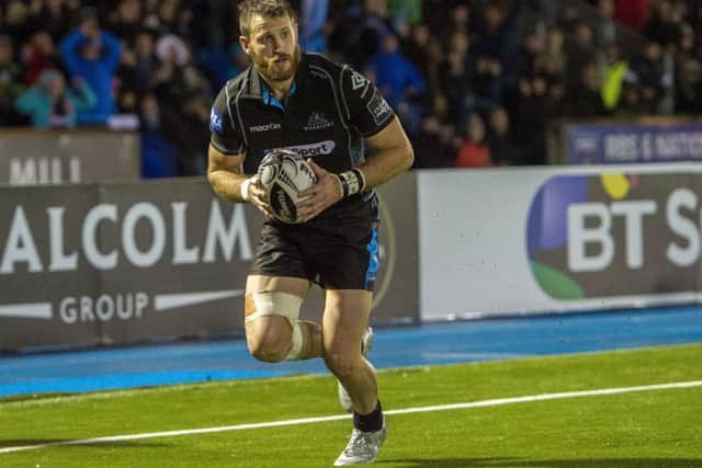 Winger Tommy Seymour starts for Glasgow in Cardiff this evening. Picture: SNS
