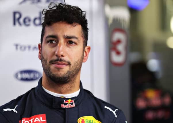 Red Bull's Daniel Ricciardo was fastest in practice sessions one and two in Singapore. Picture: Mark Thompson/Getty Images