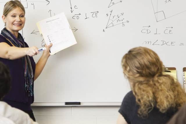Teachers' pay is not competitive and education in vital subjects 
is suffering. Picture: Alto/REX/Shutterstock