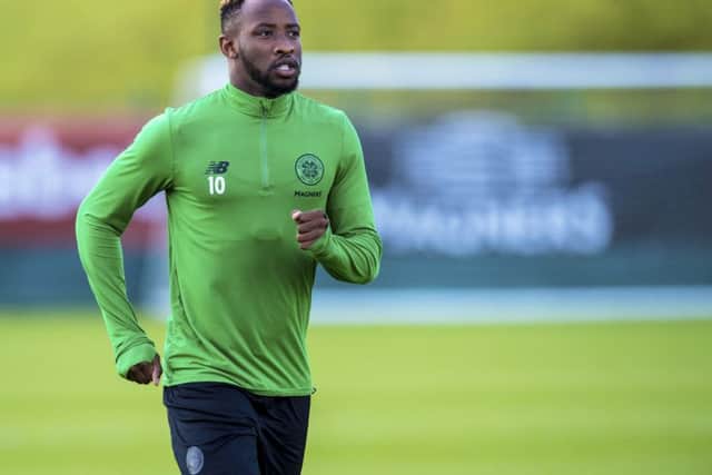 Celtic's Moussa Dembele returns to the starting XI. Picture: SNS/Craig Williamson