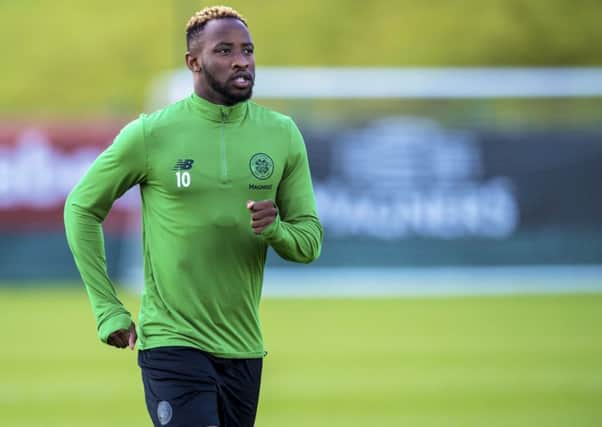 Celtic's Moussa Dembele returns to the starting XI. Picture: SNS/Craig Williamson