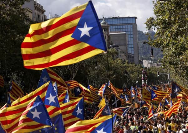 A continued dispute has been raging between the governments of Spain and Catalonia. Picture; Getty