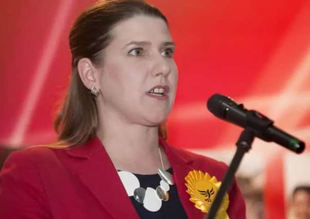 Jo Swinson claimed the Libs Dems will get back up again.