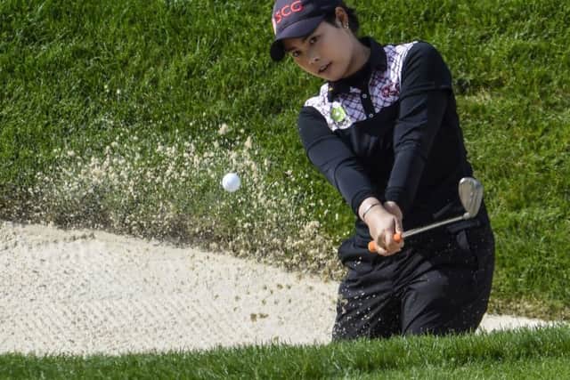 Moriya Jutanugarn of Thailand established a one-shot lead ahead of todays final round at Evian Resort. Photograph: Getty