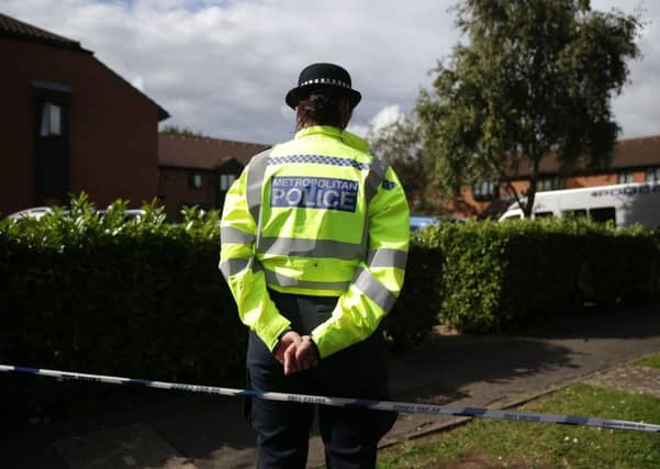 The UK level terror has been downgraded to 'severe' after
police made a second arrest over the bombing of a London Underground train. Picture: DANIEL LEAL-OLIVAS/AFP/Getty Images