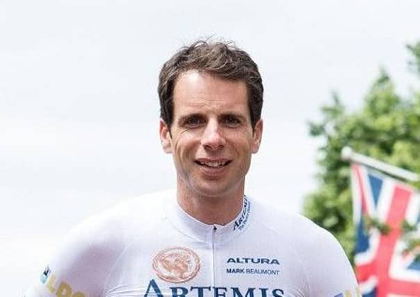 Mark Beaumont's around the world in 80 days challenge set to finish. Picture: Matt Grayson