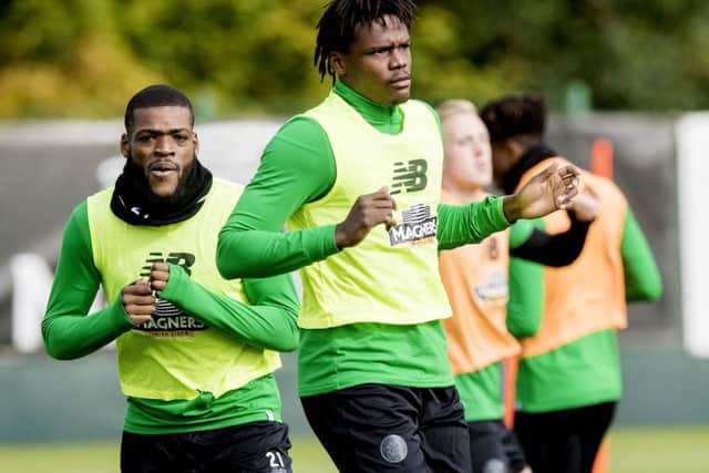 Dedryck Boyata's return to training has given Celtic a boost. Picture: SNS Group