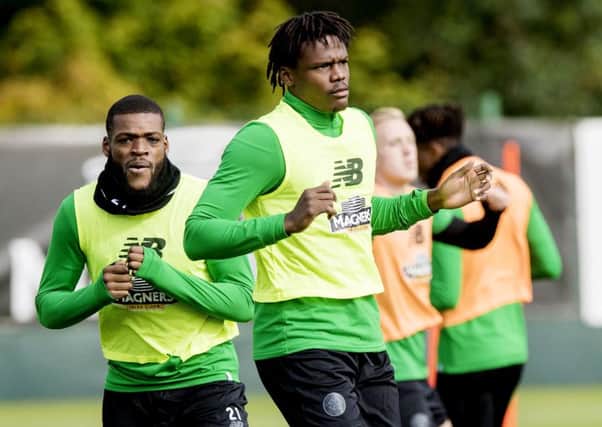 Dedryck Boyata's return to training has given Celtic a boost. Picture: SNS Group