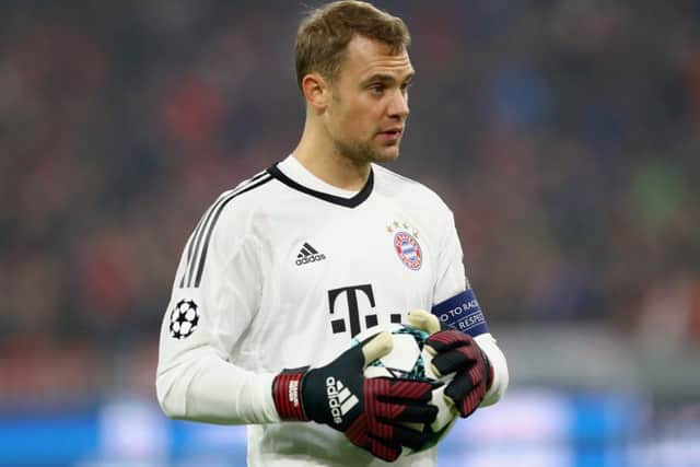 Manuel Neuer reportedly broke his foot during a training session. Picture: Getty Images
