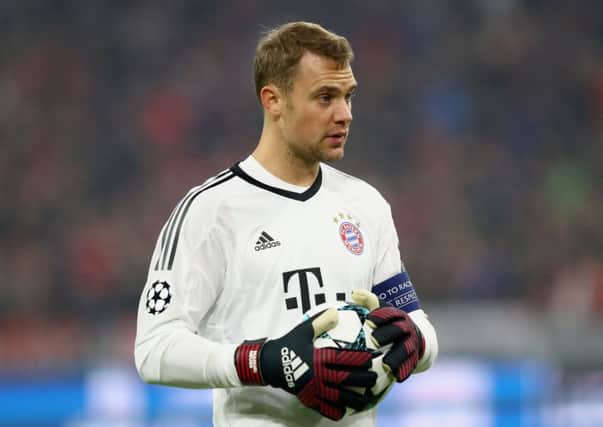Manuel Neuer reportedly broke his foot during a training session. Picture: Getty Images