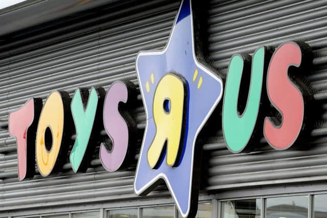 Toys 'R' Us has ten stores in Scotland. Image: Lisa Ferguson