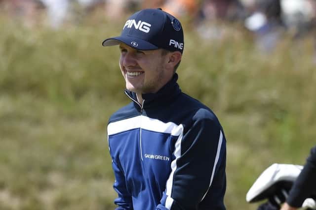 Connor Syme will make his pro debut in the Portugal Masters. Picture: Getty.