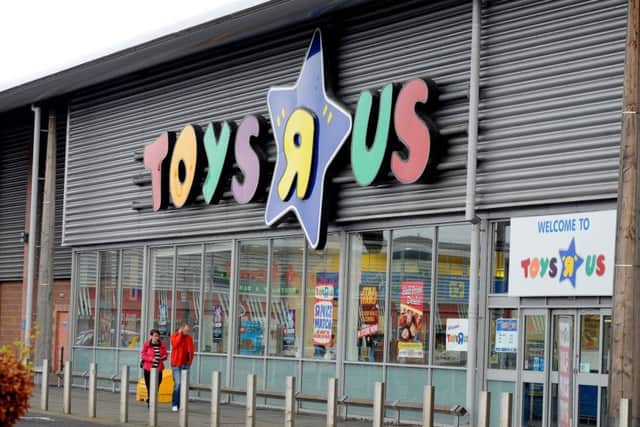 Toys 'R' Us said its UK stores were not affected by the so-called Chapter 11 filing. Picture: Lisa Ferguson