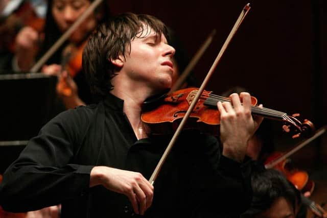 Joshua Bell PIC: Chris Lee