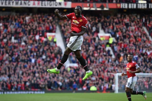 United fans have been urged to stop singing the 'racist' chant about the Belgian striker. Picture: AFP/Getty Images