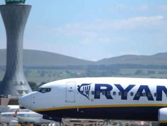 Most of Ryanair's Scottish cancellations involve Edinburgh Airport. Picture: Neil Hanna