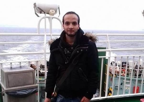 Yahyah Farroukh - who has been named as the second man arrested over the Parsons Green bombings - pictured on a ferry.
It has beenclaimed that this was taken on the Bute ferry