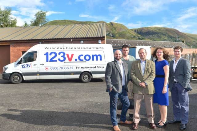 The expansion comes as Tillicoultry-based 123v celebrates 20 years in business. Picture: Julie Howden