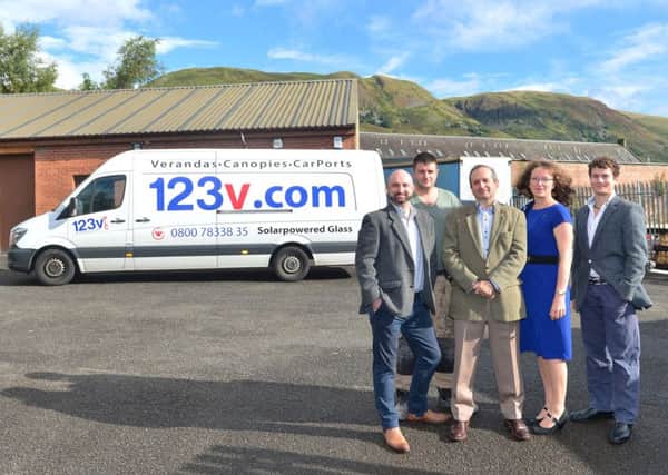 The expansion comes as Tillicoultry-based 123v celebrates 20 years in business. Picture: Julie Howden
