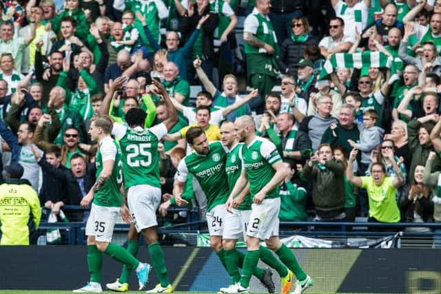 Hibernian's last trip to Hampden ended in a 3-2 defeat to Aberdeen - but Neil Lennon's men are heading back to G42 for the 21st time since the year 2000. Picture: John Devlin