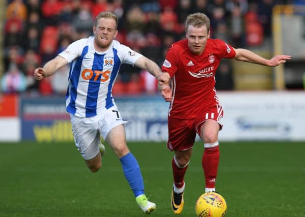 Gary Mackay-Steven in action for Aberdeen against Kilmarnock. Picture: SNS Group