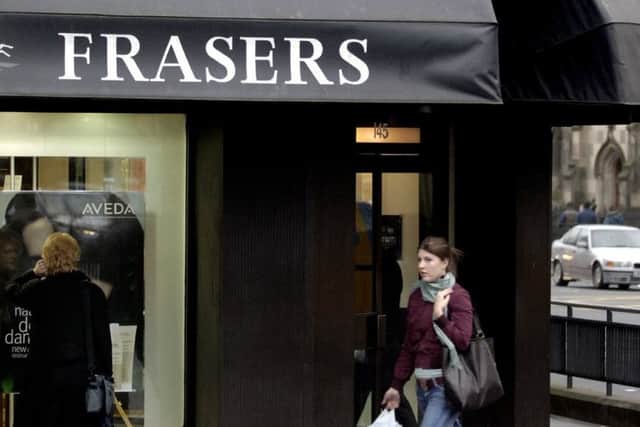 House of Fraser's new boss has 'high expectations' following its losses. Picture: Neil Hanna