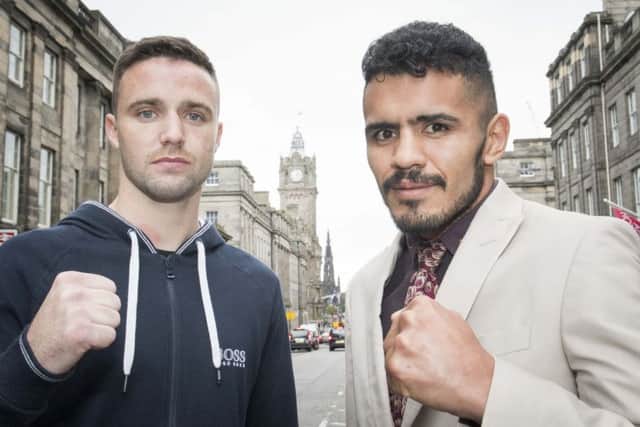 Josh Taylor and Miguel Vazquez will meet in Edinburgh on 11 November. Picture: Ian Georgeson