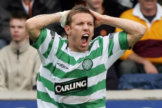 Craig Bellamy played for Celtic in a five-month loan spell in 2005. Picture: PA