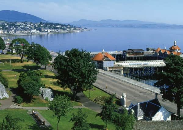 Dunoon and other seaside towns around the Firth of Clyde are at risk from rising sea-levels caused by climate change