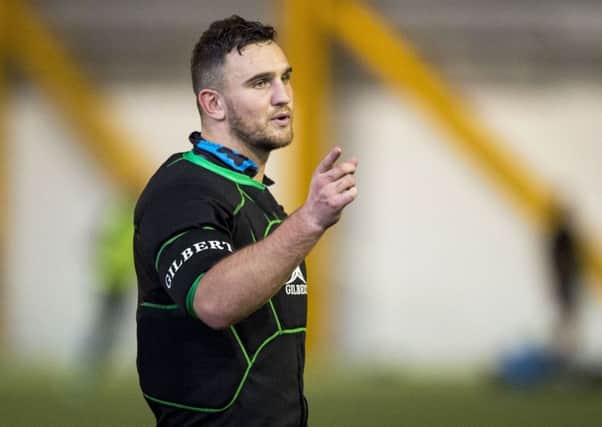 Adam Ashe is hopeful of making his fourth consecutive start for Glasgow against Munster tomorrow night. Picture: SNS/SRU