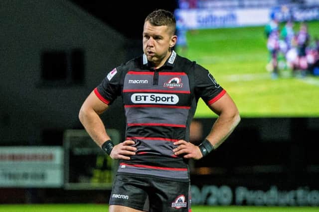 Edinburgh wing Jason Harries wants to restore pride against Scarlets. Picture: SNS