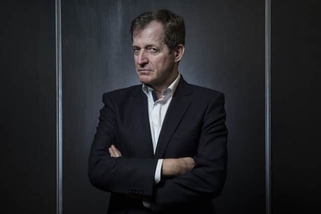 Peace hopes: Alastair Campbell. Picture: Robert Perry