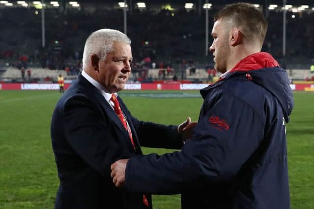O'Brien with Gatland, who he said got the Lions preparations wrong. Picture: Getty Images