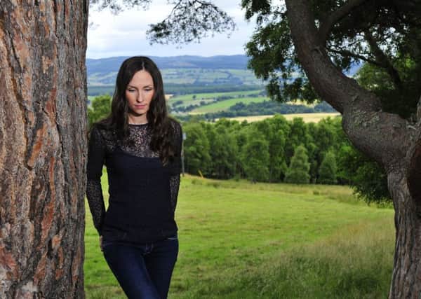 North Uist-born Julie Fowlis pictured near her adopted home outside Inverness. Picture: Robert Perry