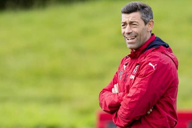 Pedro Caixinha used the phrase during a press conference. Picture: SNS Group