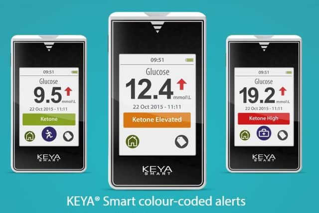 Inside Biometrics recently won a Scottish Life Sciences Award for its KEYA device. Picture: Inside Biometrics