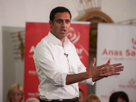 Anas Sarwar came under fire at Holyrood today