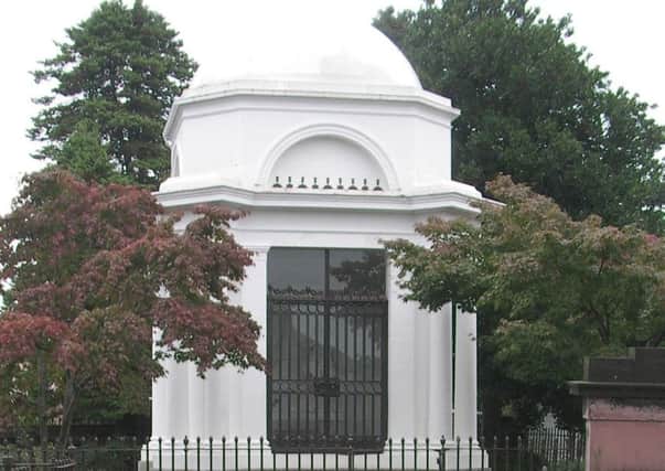 The Robert Burns Mausoleum at St Michael's churchyard in Dumfries. Picture: Wikicommons