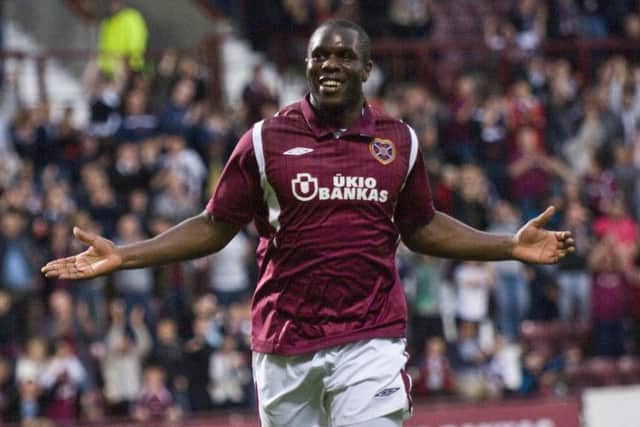 Christian Nade played for Hearts for three years. Picture: Ian Georgeson