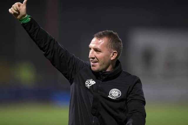 Celtic manager Brendan Rodgers has hit back at claims by Craig Bellamy. Picture: Jeff Holmes/PA