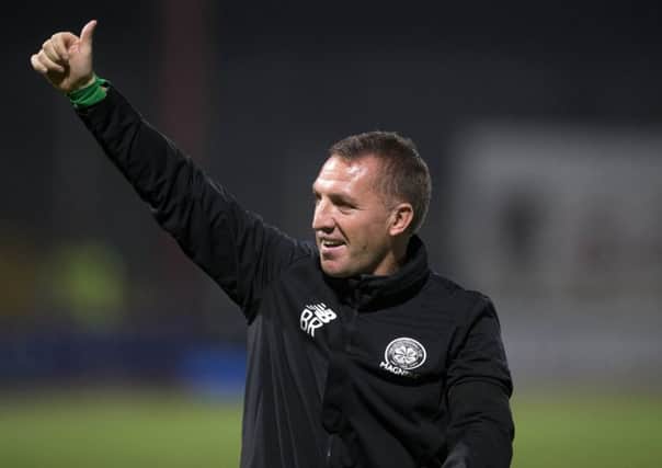 Celtic manager Brendan Rodgers has hit back at claims by Craig Bellamy. Picture: Jeff Holmes/PA