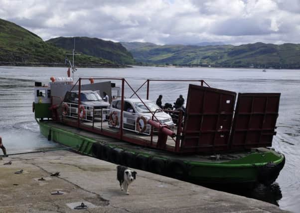 The Kylerhea Ferry, Skye is a good example of a social enterprise and connecting communities.